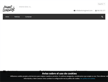 Tablet Screenshot of antonioginersl.com